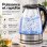 Bouilloire electrique Turbotronic 1,7 L LED Bleu 2200 W