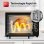 Mini Four Turbotronic EV35 Convection 35L 1600W 230°C Minuterie Noir