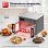 Mini Four TurboTronic AFD32 2-en-1 AirFryer 32L 1700W 12 Programmes Inox