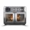Mini Four TurboTronic AFD32 2-en-1 AirFryer 32L 1700W 12 Programmes Inox