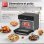 Mini Four Turbotronic AFO14 2-en-1 AirFryer Convection 14L 1800W 18 Programmes Noir