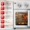 Mini Four Turbotronic AF32MFD 2-en-1 AirFryer 32L 1700W 12 Programmes Gris