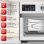 Mini Four TurboTronic AF32DRD 2-en-1 AirFryer 32L 1700W 12 Programmes Inox/Noir
