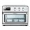 Mini Four TurboTronic AF32DRD 2-en-1 AirFryer 32L 1700W 12 Programmes Inox/Noir