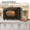 Mini Four Turbotronic TT-R45 45L 2000W Convection Gril Rôtissoire Noir