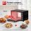 Mini Four Turbotronic EV45 45L 2000W 230°C Convection Gril Noir