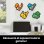 Mega Pokémon Salamèche Pixel Art Bau HTH76 349 Teile