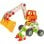 HERSOL Constructor Cargadora De Ruedas De Madera 6 Em 1 140 peças