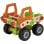 HERSOL Constructor Cargadora De Ruedas De Madera 6 Em 1 140 peças