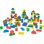 Hero Bloques de Madera Multicolor Set Infantil 100 piezas