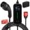 Chargeur EV portable JUNSUN 11kW 6-16A Type 2 câble 6m trifilaire