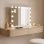 Specchio Trucco InnovaGoods Hollywood 15 LED 3 Toni Luce 10X