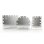 Specchio Trucco InnovaGoods Hollywood 15 LED 3 Toni Luce 10X