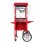 Carrello KuKoo design retr0 per macchina popcorn