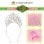 Tiara De Burbujas Glinda Wicked 23 Cms
