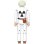 Figura Doc Brown '85 Regreso Al Futuro Articulada 10 Cms