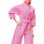 Figura Barbie En Mono Rosa Barbie Articulada 30 Cms