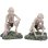 Set 2 Estatuas Gollum Y Smeagol El Señor De Los Anillos 14 Cms