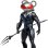 Figura Black Manta Aquaman Y El Reino Perdido Dc Megafig 30 Cms