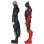 Figuras Batman Who Laughs + Batman Rojo + Cómic + Display Dark Knights Metal 8 Cms