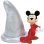 Figura Mickey Mouse Con Sombrero Aprendiz De Brujo Disney 100 Aniversario Decorativa 12,7 Cms