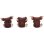 Set 3 Figuras Three Wish Gizmo 8 Cms