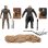 Pack Figuras Gurney Halleck Y Rabban Dune Parte 2 Articuladas 18 Cms