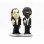 Doble Figura Vincent Y Jules Pulp Fiction Artesanal 19 Cms