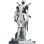 Figura Deadpool Tinta The New Mutants Gold Label Marvel 25 Cms