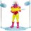 Figura Mr. Freeze The Ice Crimes Of Mr. Zero! Black Light Edition Dc Edición Limitada Articulada 18 Cms