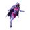 Figura Psylocke Marvel Legends Articulada 15 Cms