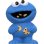 Figurine Cookie Monster Fun Fun Sesamstraat 13 cm