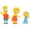 Set 7 Figuras Los Simpsons Familia Simpson 6 Cms