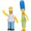 Set 7 Figuras Los Simpsons Familia Simpson 6 Cms