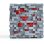 Réplica Redstone Ore Con Luz Minecraft 10 Cms