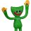 Figura The Wuggies Green Poppy Playtime Flexible 11 Cms