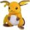 Pluche Raichu Pokémon 25 cm Jazwares Officieel Collectorsitem