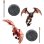 Set Figuras Dragons Multipack Red Highland Drake & Black Proto Drake World Of Warcraft 24 Cms