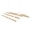 Stendino da soffitto Monster con pulegge 6 listelli 0,9 m bianco