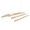 Stendino da soffitto Monster con pulegge 6 listelli 0,9 m bianco