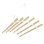 Stendino da soffitto Monster con pulegge 6 listelli 0,9 m bianco