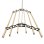 Stendibiancheria a soffitto Monster con 6 stecche in pino 2,4 m nero