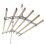 Stendibiancheria da soffitto Monster puleggia 6 listelli 1,4 m bianco