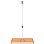 Riek egaliseerder gazon Monster 100 cm Oranje