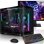 PC de bureau Aurum Ryzen 5 5500 16Go 500Go SSD RX 9060 XT Windows 11 27"