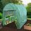 Serra tunnel Monster 19 mm 4x2 m con mensole