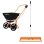 Niveauur de pelouse Monster T-mech 100 cm orange avec épandeur rotatif