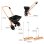 Niveauur de pelouse Monster T-mech 100 cm orange avec épandeur rotatif