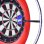 Monster Dartbord Set met Verstelbare LED-Rand en Stabiele Driepoot