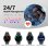 Blackview Sport Smartwatch Bluetooth AMOLED 1,43'' Schwarz Silikon/Nylon Armbänder